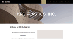 Desktop Screenshot of krsplastics.com